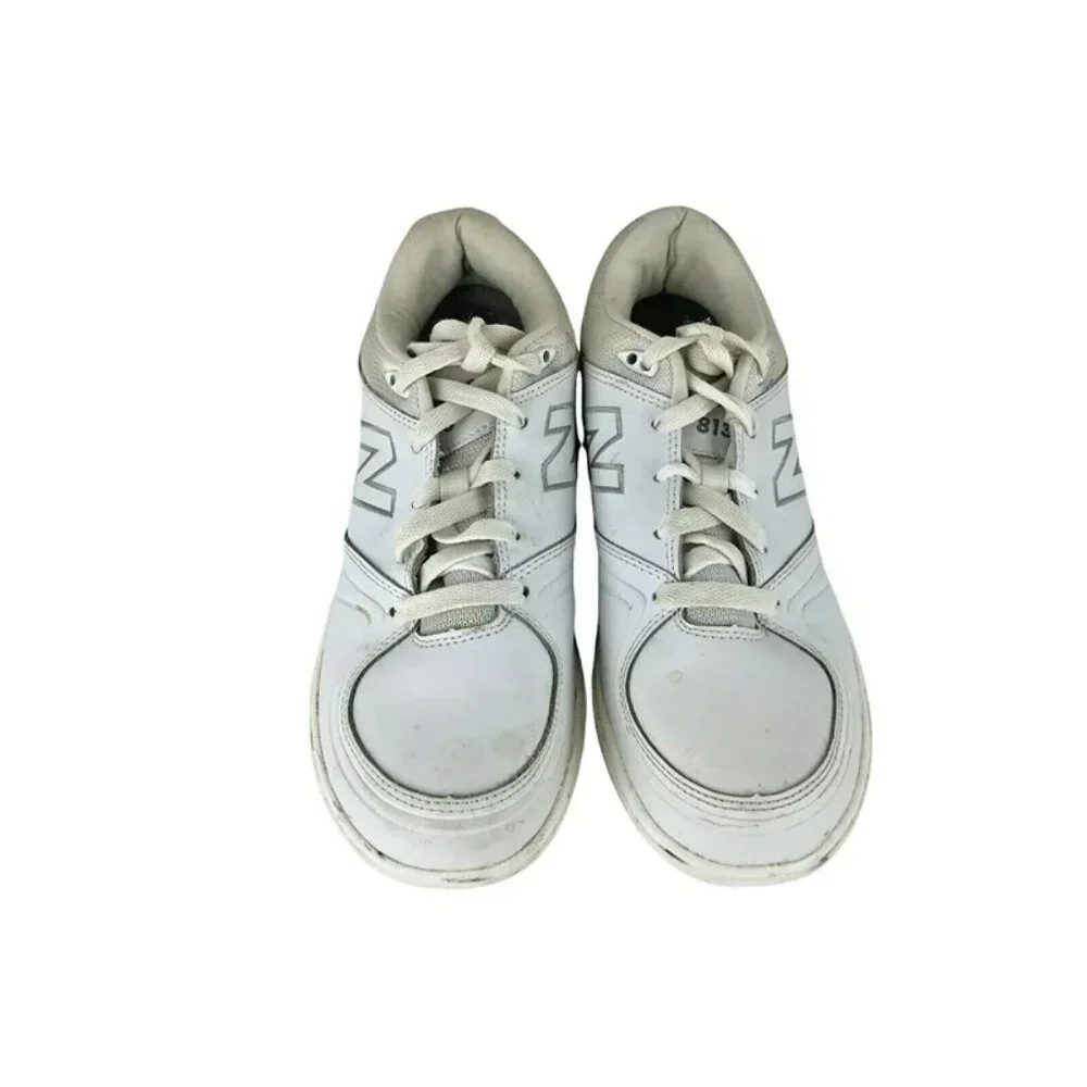 New Balance Womens WW813WT White Rollbar Lace Up Sneaker Athletic Shoes Size 8.5